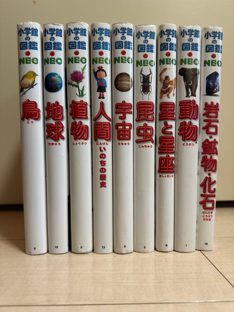 【図鑑】小学校の図鑑 NEO 【全9巻】