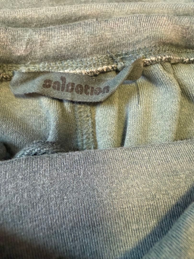サルセーションsalsationダークグリーン フレアパンツ
