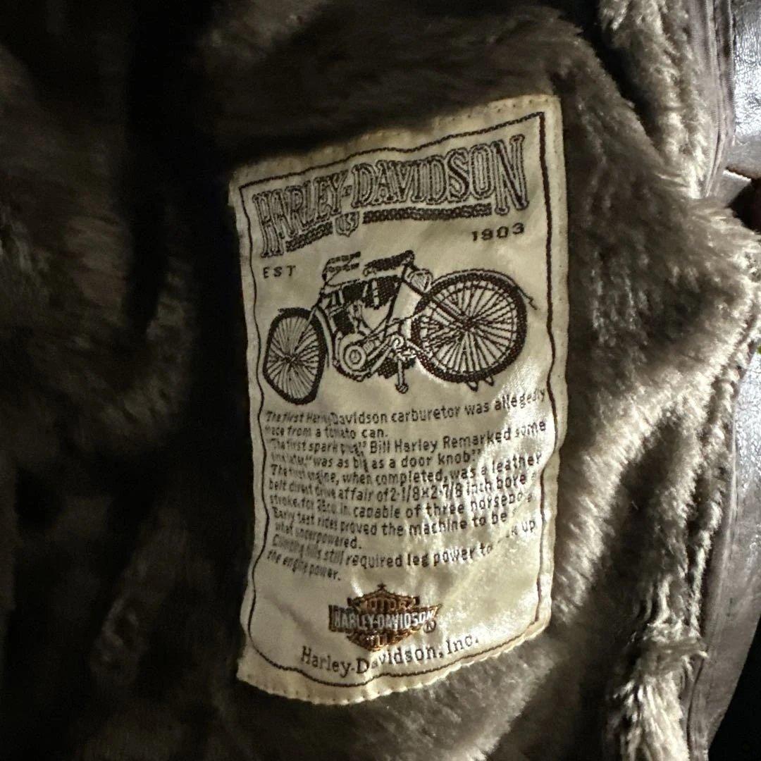 本革90sビンテージHarley-Davidson ブラウン レザージャケット