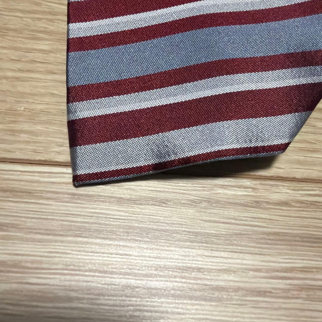 Vivienne Westwood オーブ ストライプネクタイ　グレー