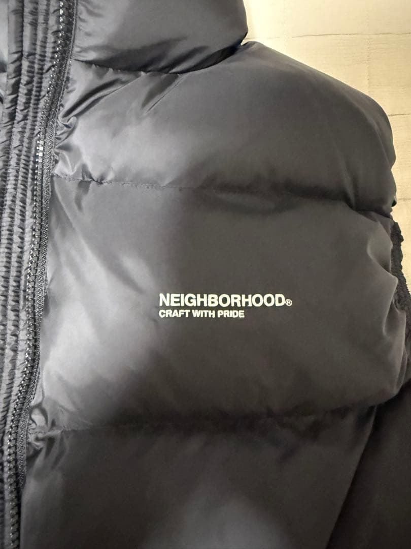 NEIGHBORHOOD ブラック ダウンベスト