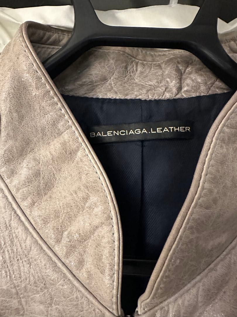 ジャケット・アウター BALENCIAGA leatherJacket
