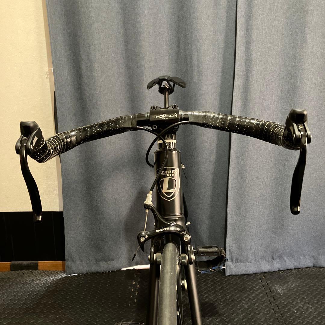 LEADER BIKE 725 black ピストバイク 黒 リーダー
