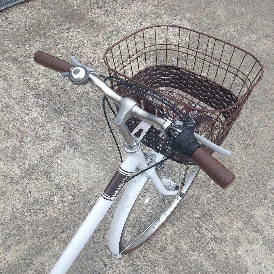 【愛知県豊橋市&田原市　直接引渡し限定】26インチ　シティサイクル ホワイト