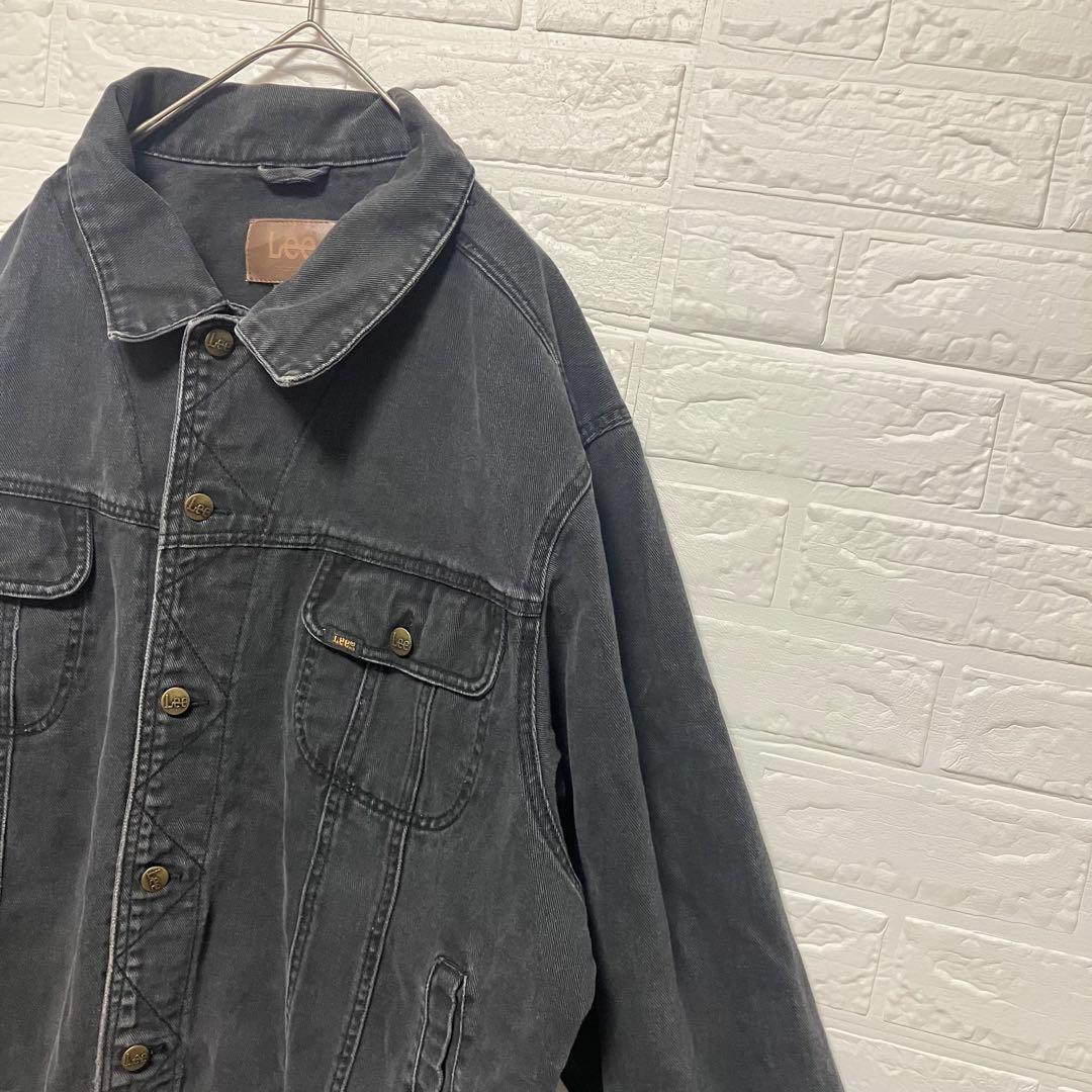 ●F754【US輸入】Lee（リー）デニムジャケット men's【XXL】