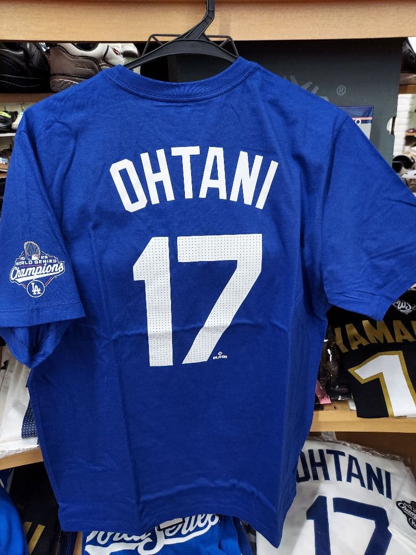 OHTANI 17番 Dodgers ユニフォーム　Lサイズ