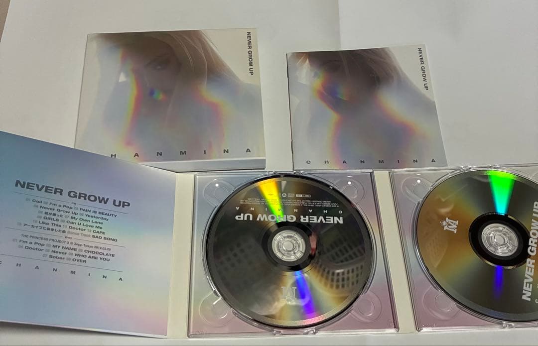 【初回限定盤】ちゃんみな / NEVER GROW UP CD+DVD 2枚組