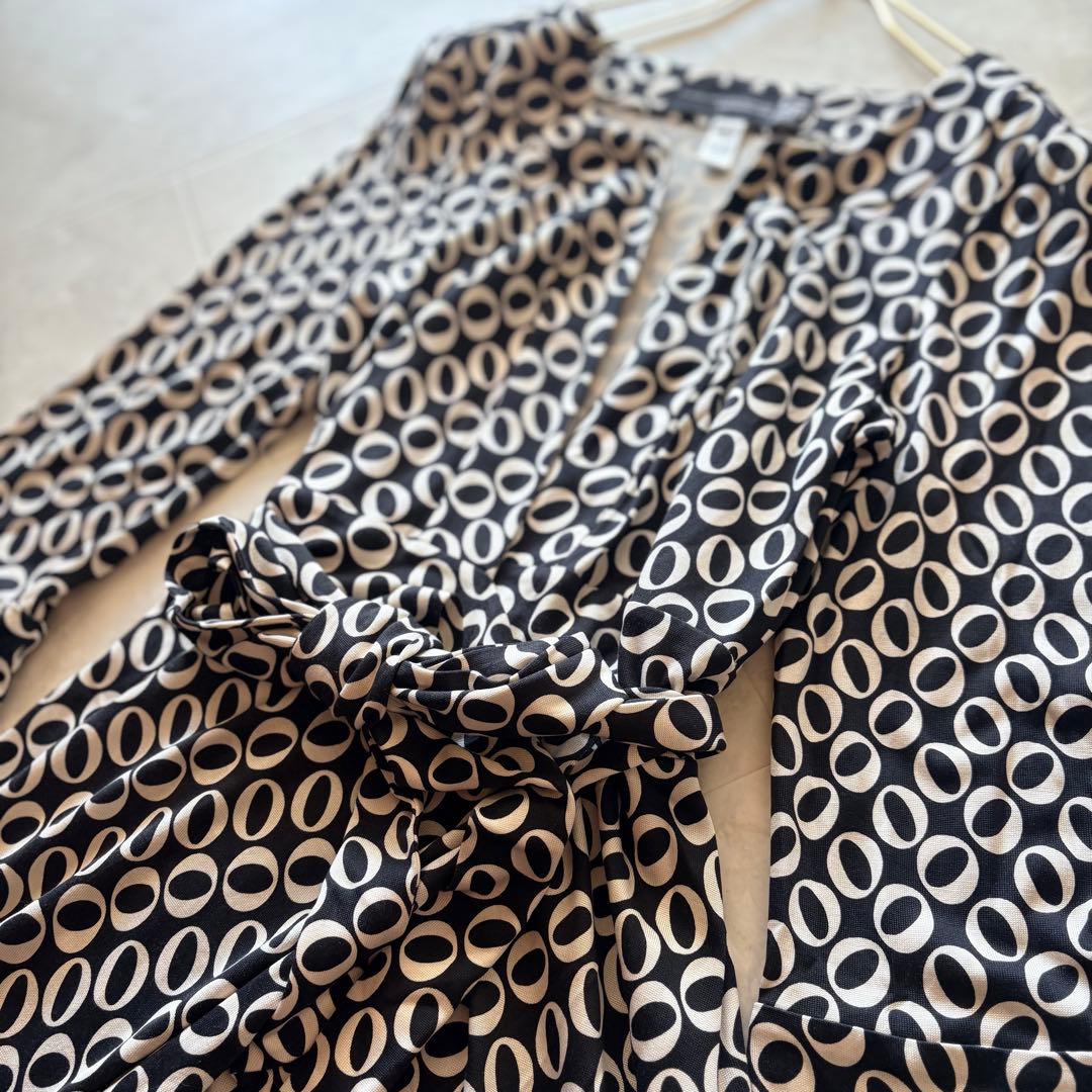 NO.3-170 DIANEvonFURSTENBERGカシュクールワンピース8