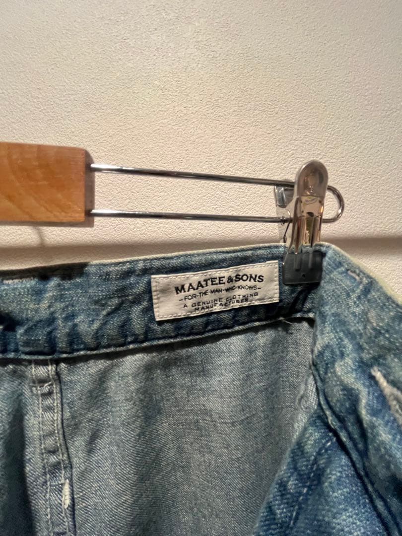 MAATEE & SONS MILITARY DENIM M35 マーティー