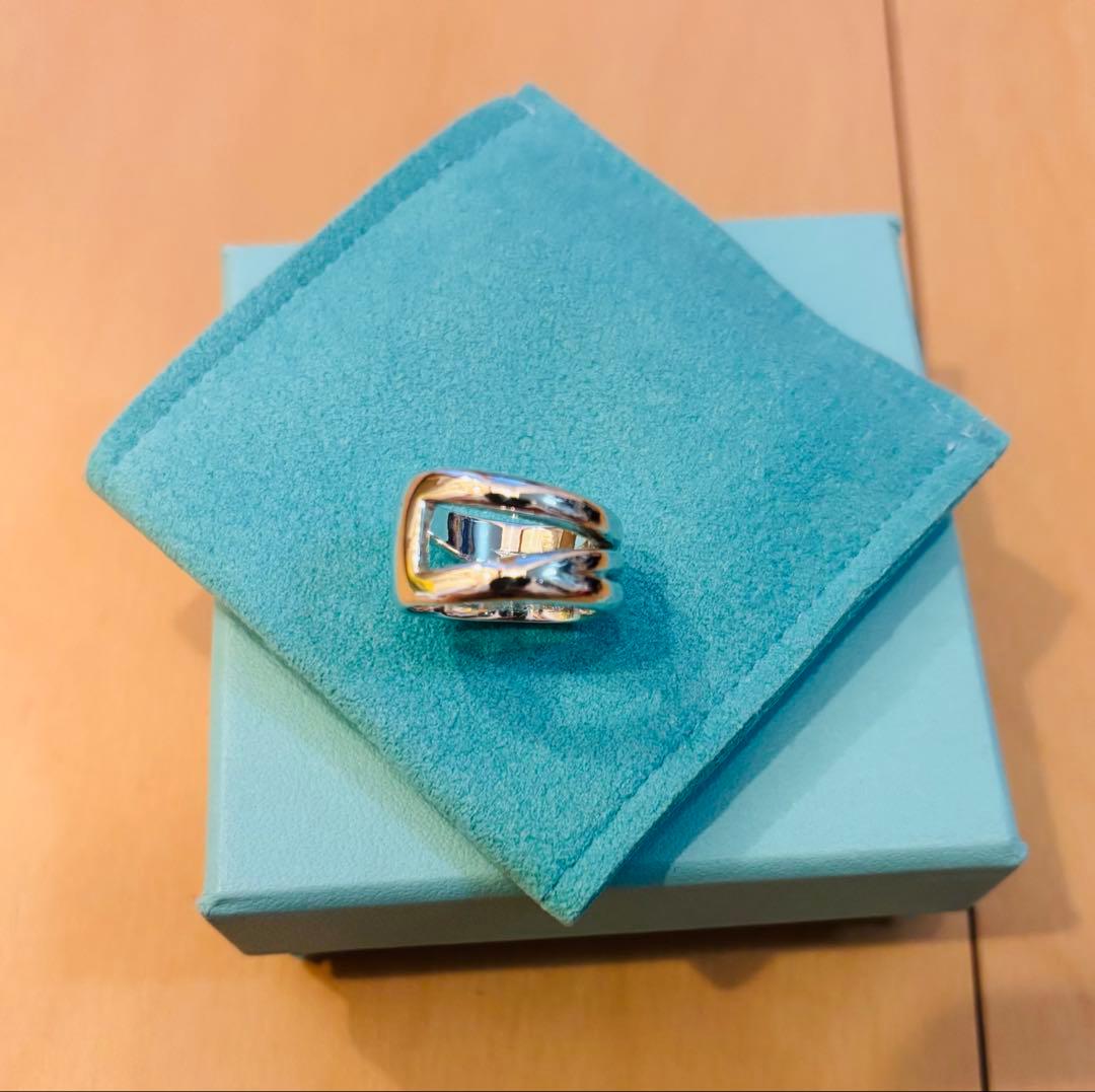 そ*ょ様 【美品】TIFFANY & Co.(ティファニー) オープンダイアゴナ