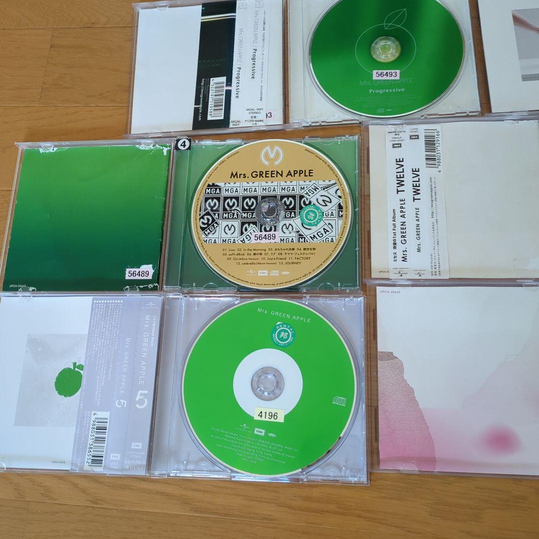 ミセスグリーンアップル　Mrs.GREEN APPLE アルバム８枚セット