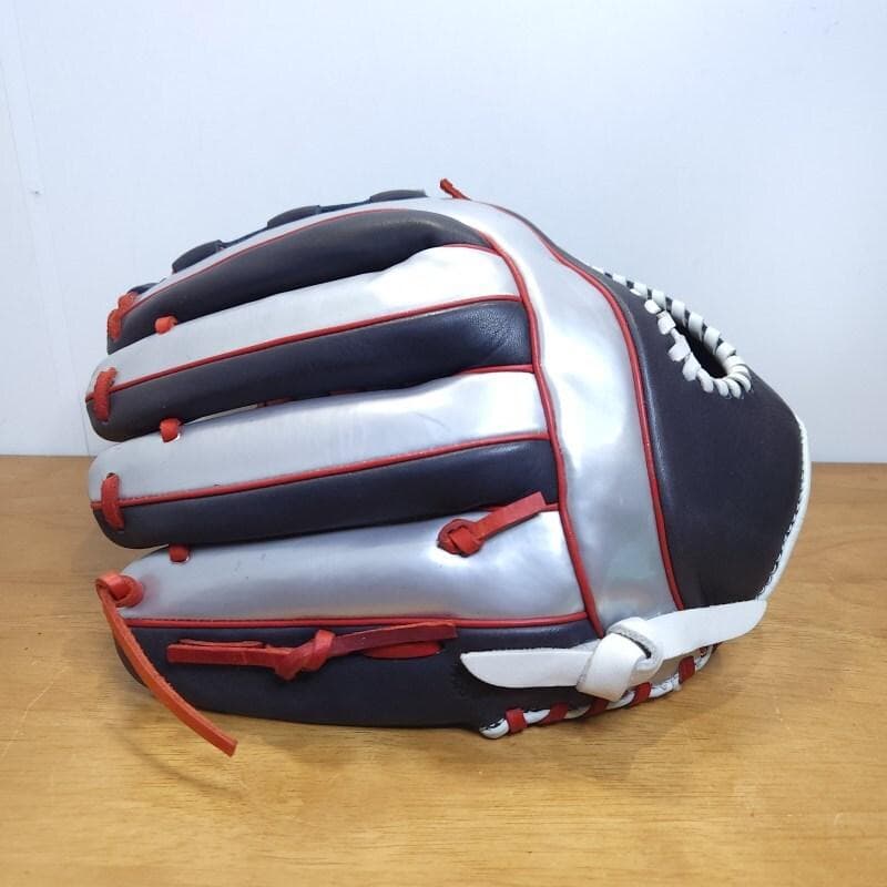 SSK エエヤンストリーム 限定モデル シルバーエナメル 良品 軟式グローブ