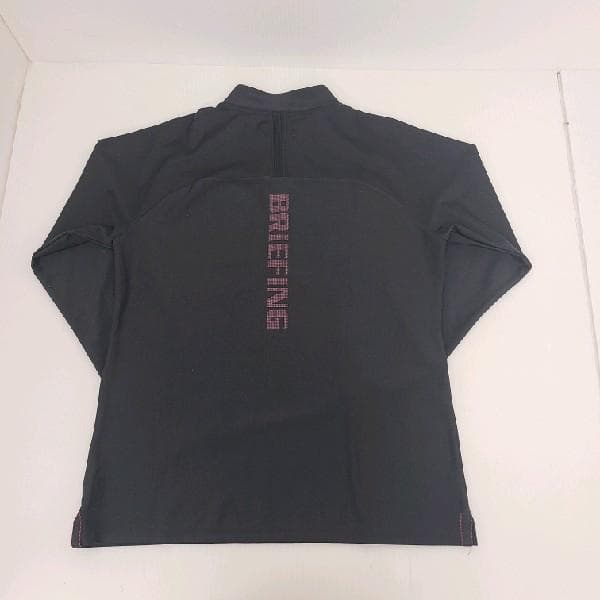 BRIEFING GOLF ブリーフィングゴルフ ハーフジップカットソー L 黒