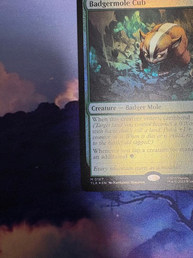 MTG アナグマモグラの仔　英版　Foil