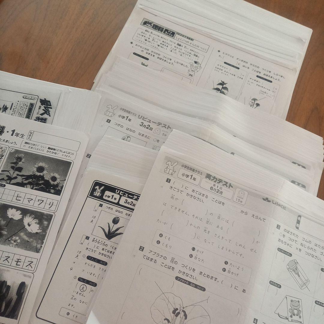 しょうがく社　無記入☆　小１　理科