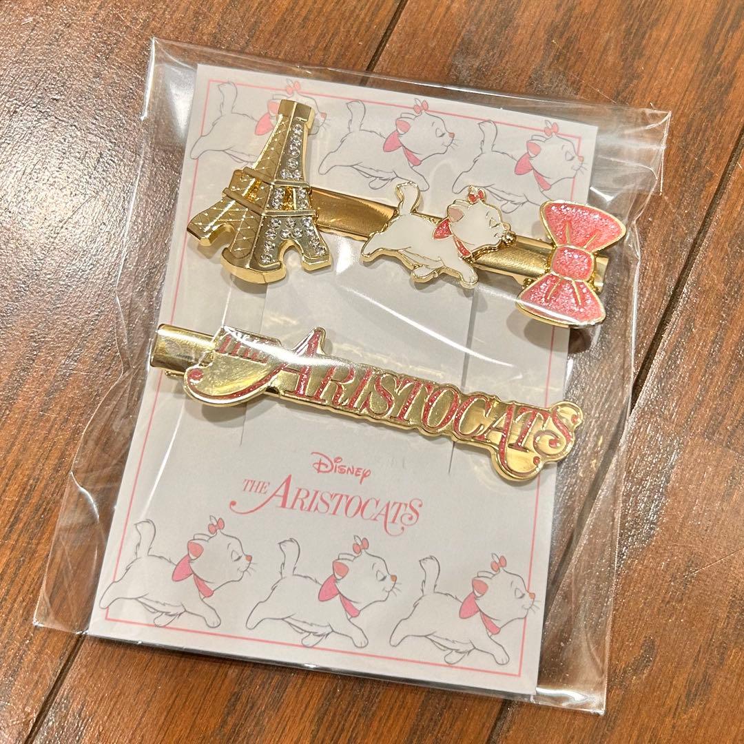 スナイデルホーム　【The Aristocats】グリッターヘアピン　マリー