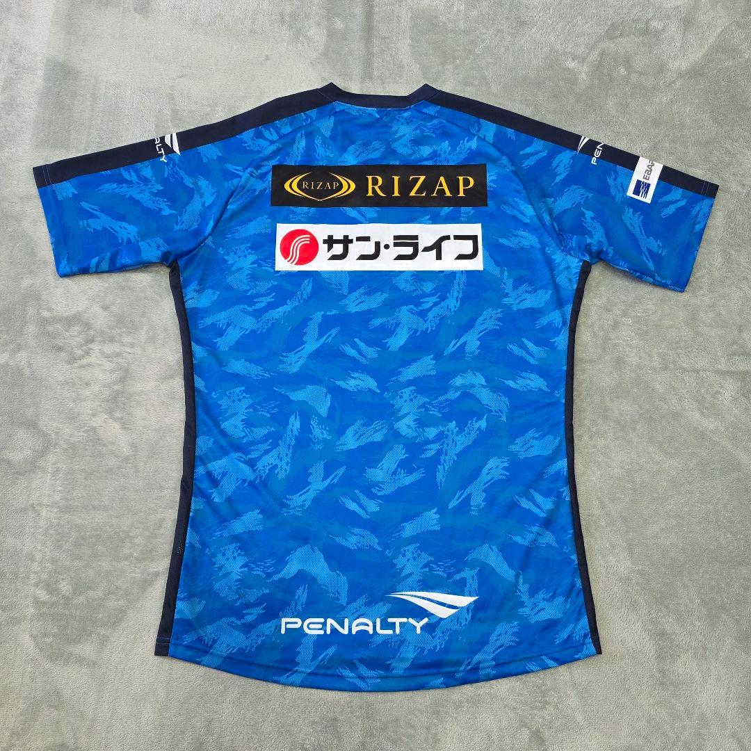 湘南ベルマーレ　トレーニングシャツ　XO　PENALTY　ペナルティ　ブルー
