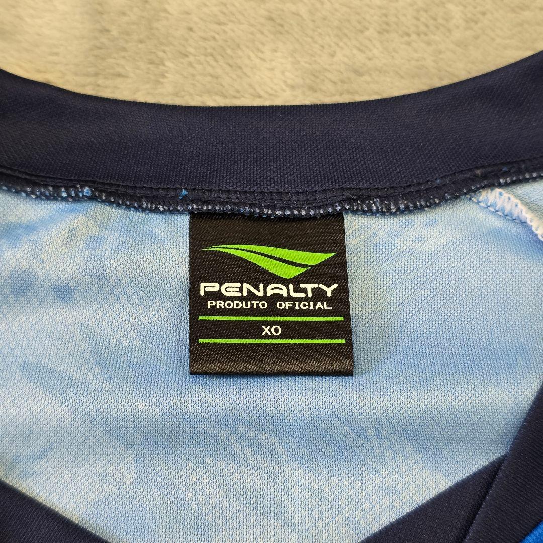 湘南ベルマーレ　トレーニングシャツ　XO　PENALTY　ペナルティ　ブルー