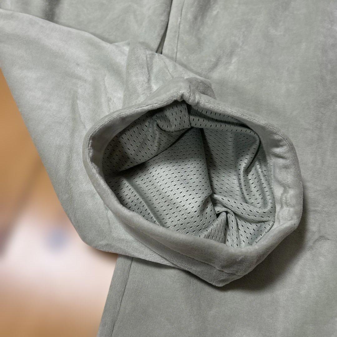 adidas バスケットボールベロアパンツ　スウェット　Mサイズ