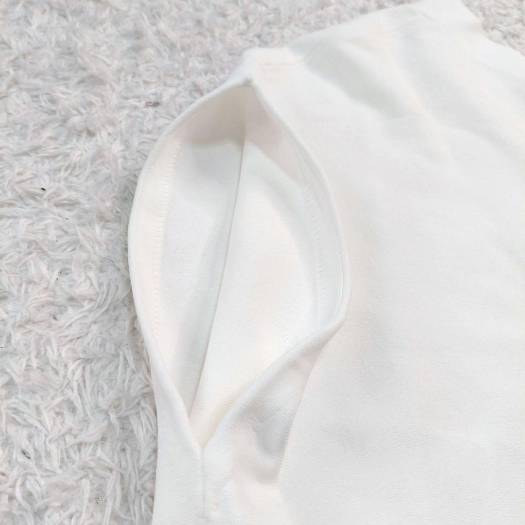【VERY掲載品】 ADORE 洗える ドライストレッチニット ベスト 38 白