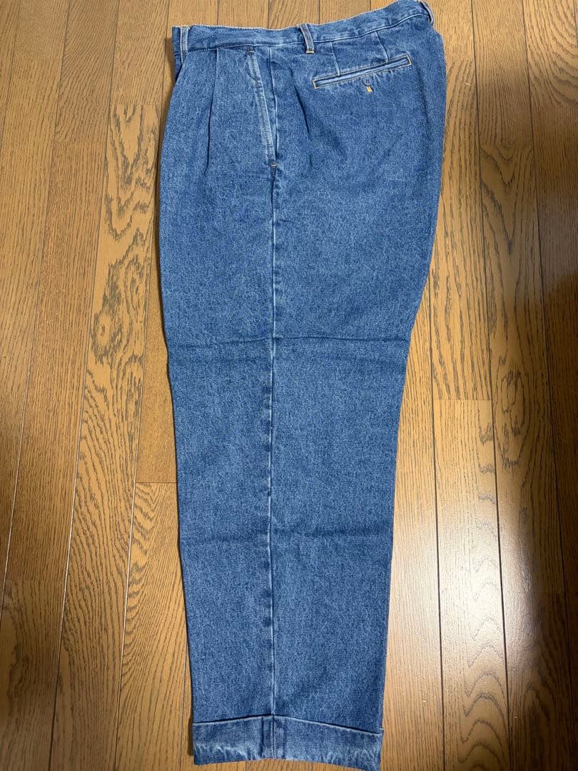 新品未使用　WOODBLOCK デニム　セットアップ