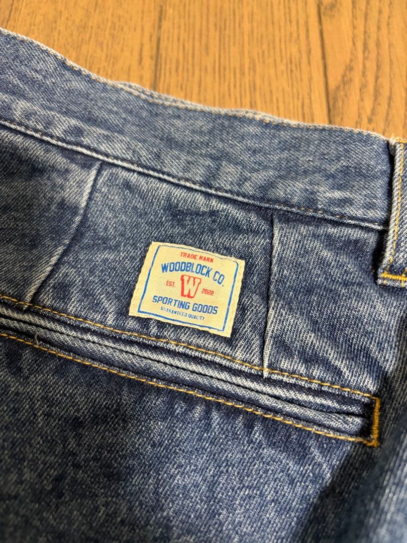 新品未使用　WOODBLOCK デニム　セットアップ