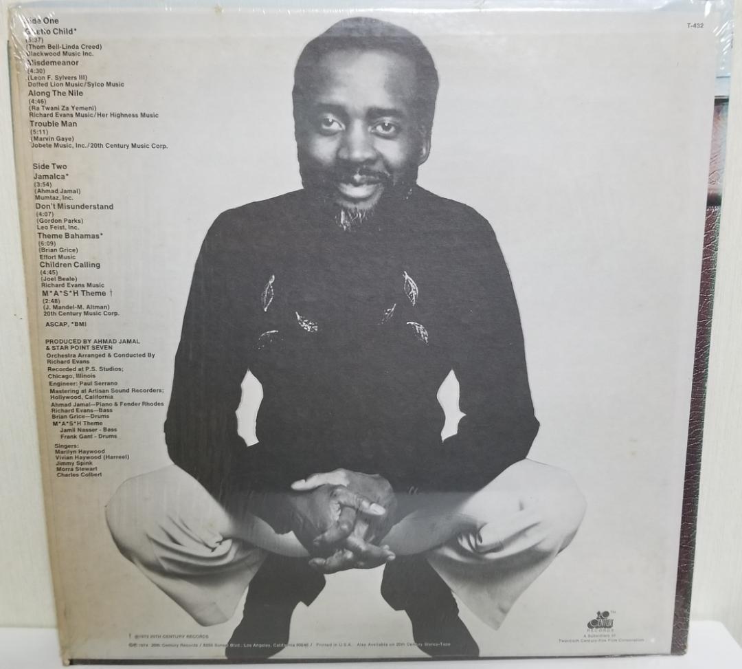 洋楽 AHMAD JAMAL - JAMALCA+Jamal plays Jamal