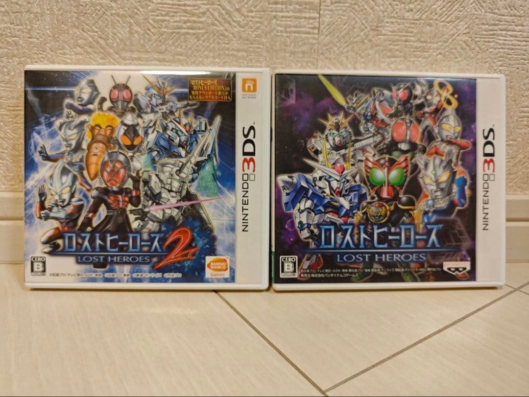 ロストヒーローズ　3DS ニンテンドー　ゲーム　ソフト