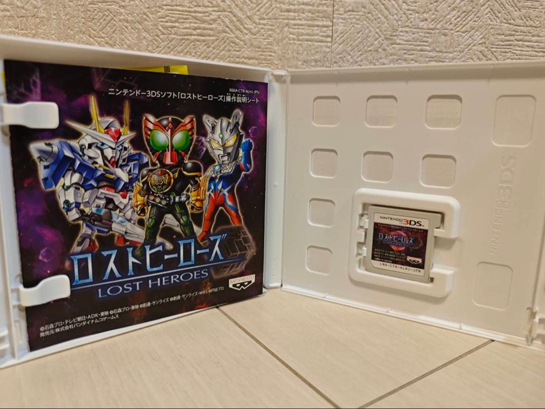 ロストヒーローズ　3DS ニンテンドー　ゲーム　ソフト