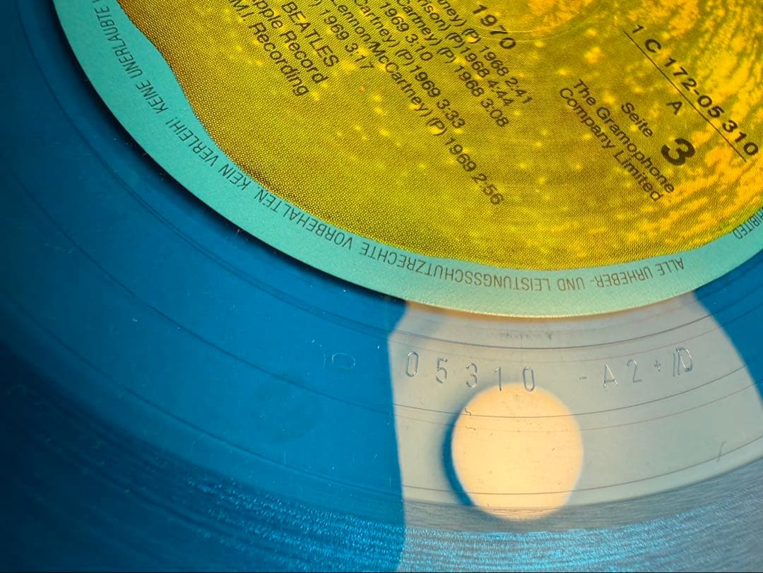 【希少・ドイツ盤】ビートルズ 1967-1970（青盤）ブルー・レコード DMM