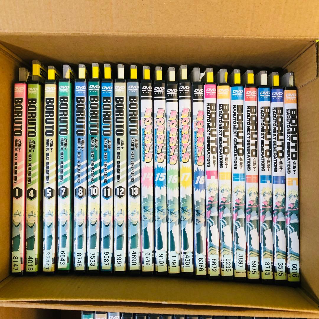 BORUTO　中古DVDセット　合計38枚セット　レンタル落ち　ボルト　ナルト