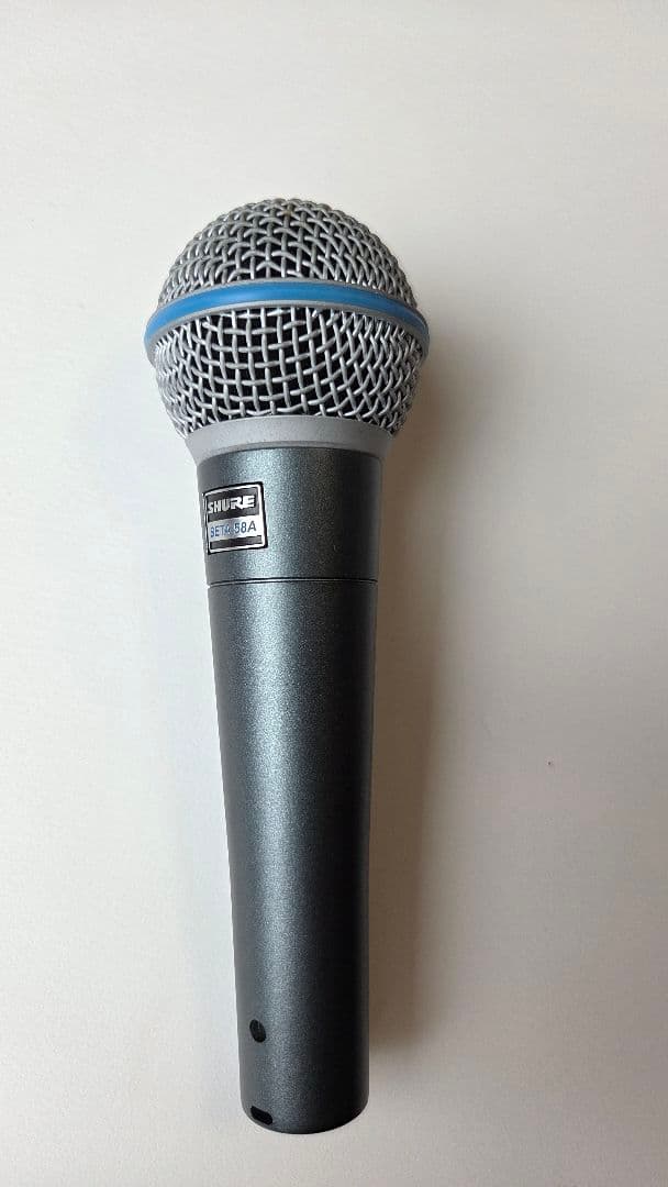 SHURE BETA58A ダイナミックマイク 動作確認済み