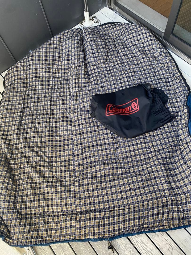 3個セット Coleman スリーピングバッグ 寝袋 未使用 超美品 布団にも