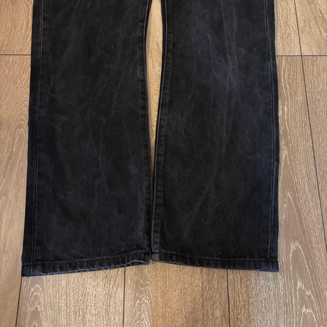 美品 リーバイス 501 先染め　ブラック デニム ハイチ製 W32 L32 黒