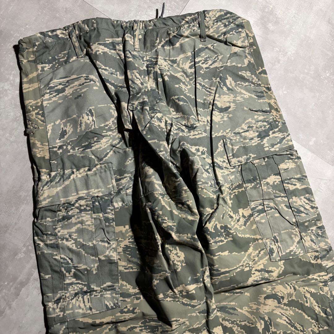 00s 鬼ワイド　米軍実物　USAF デジタルタイガー　ゴアテックスパンツ 迷彩