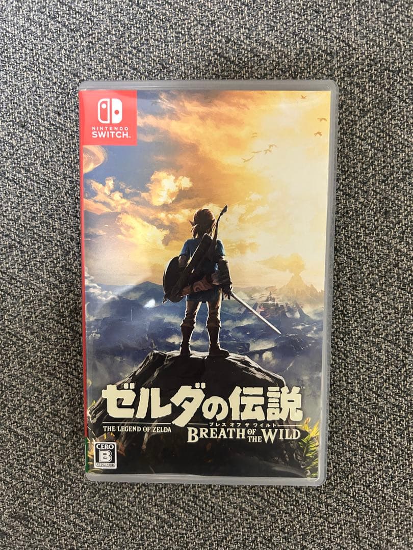 ゼルダの伝説 ブレス オブ ザ ワイルド 攻略本 & ソフト　希少品