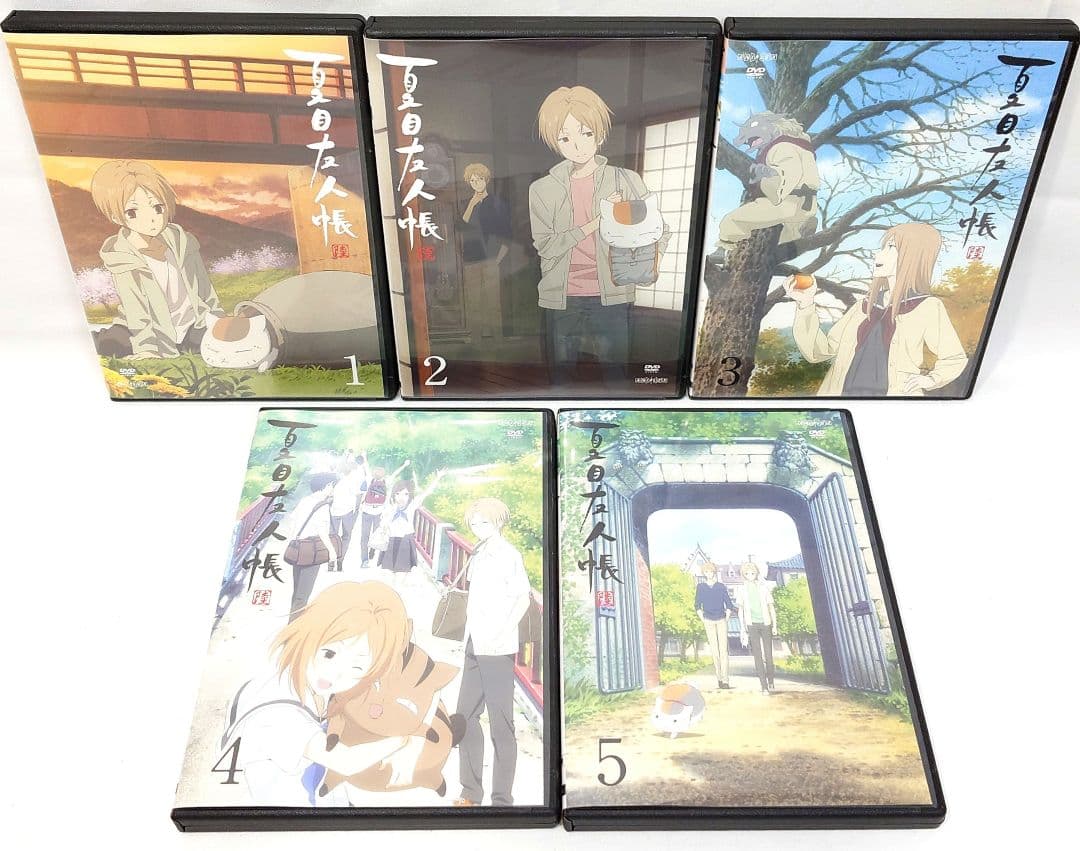 夏目友人帳 陸【6期】DVD 全5巻 セット
