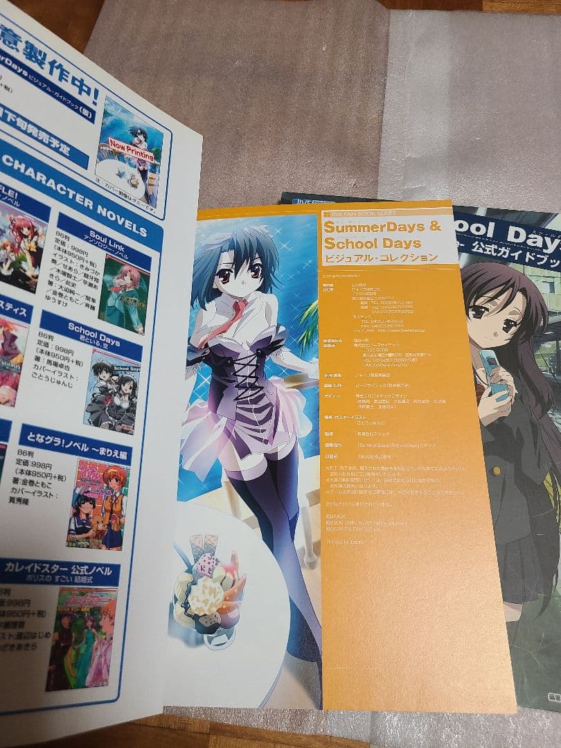 Summer days & school daysビジュアル・コレクション