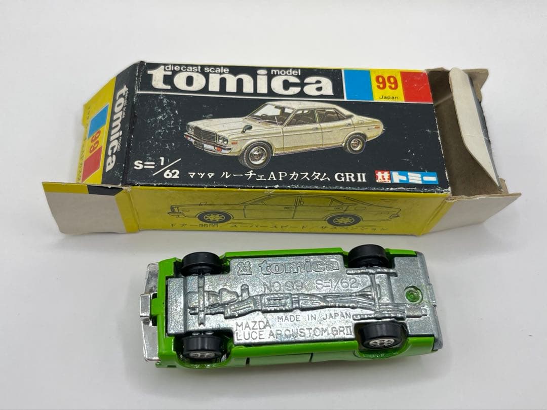 トミカ 日本製 黒箱 99 マツダ ルーチェ APカスタム GRⅡ
