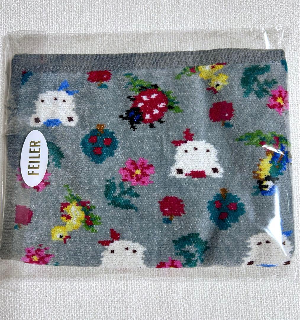 【新品未使用】フェイラー×ファミリア ハイジアップルフォレスト ゲストタオル