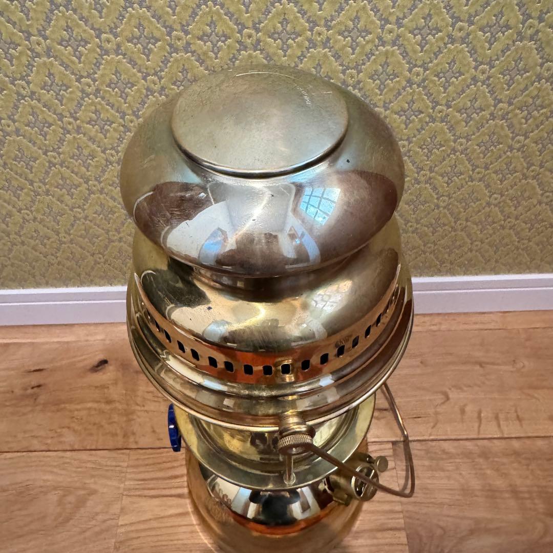 動作品 Petromax HK500 白灯油ランタン ドイツ製 真鍮 ブラス