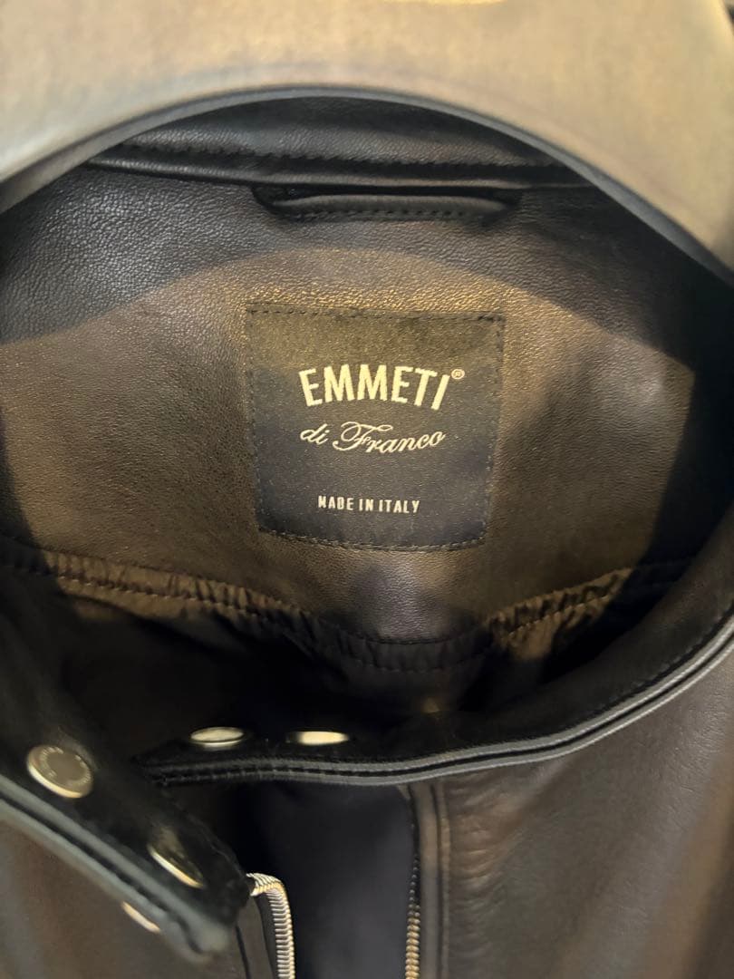 EMMETI H UOMO エンメティ アッカ ウォモ 黒 50