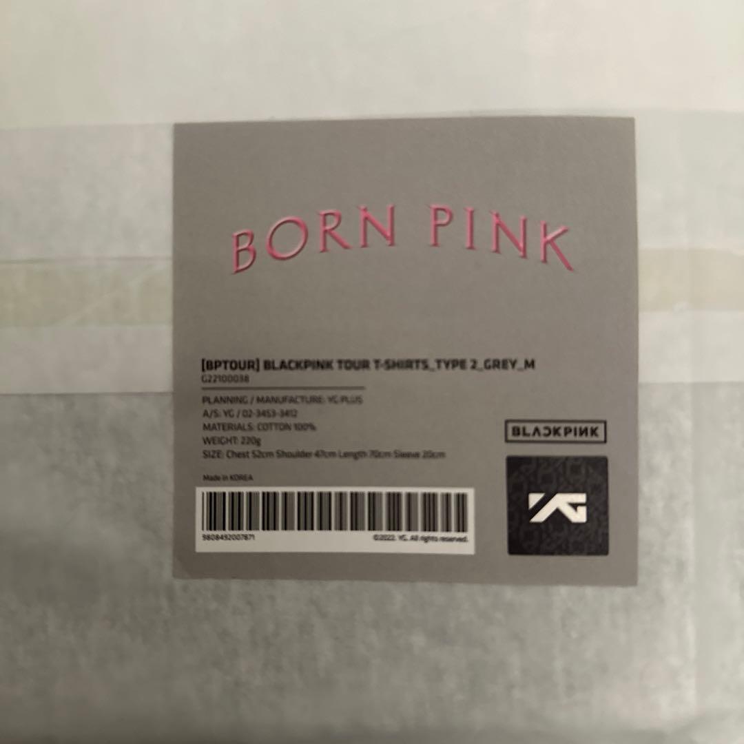 公式　BLACKPINK Tシャツ m