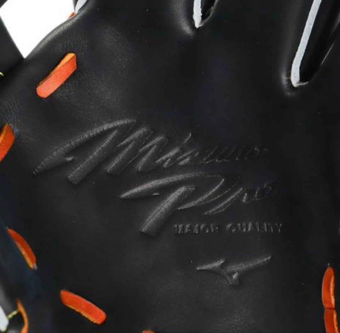 新品　ミズノプロ 硬式グローブ サイズ10 ブラック　一般　学生野球　内野手用