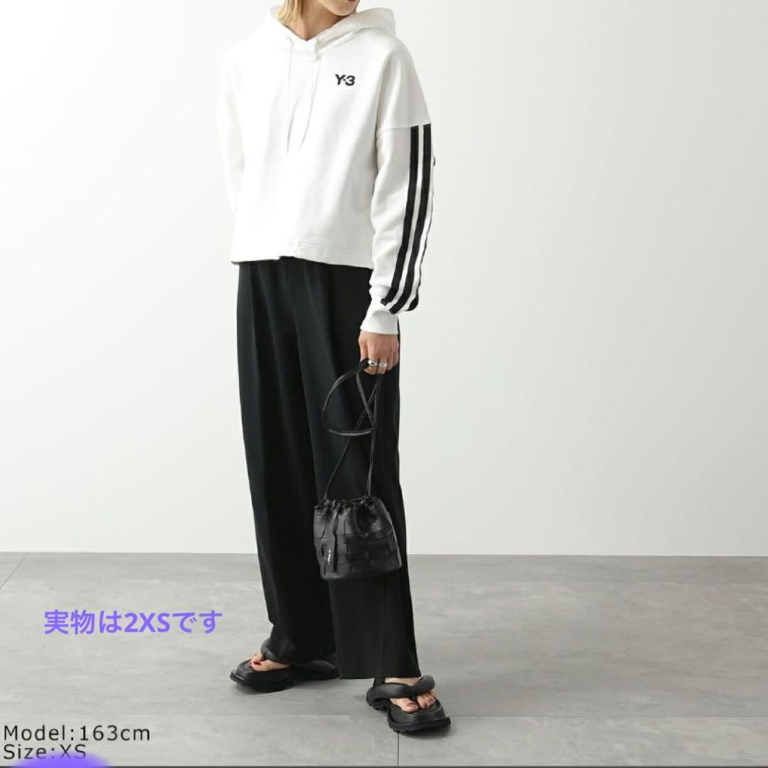 【大幅値下げ】Y-3 パーカー　ショート丈　YOHJI YAMAMOTO