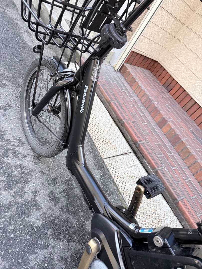 子供乗せ　パナソニック 電動アシスト自転車 チャイルドシート付き