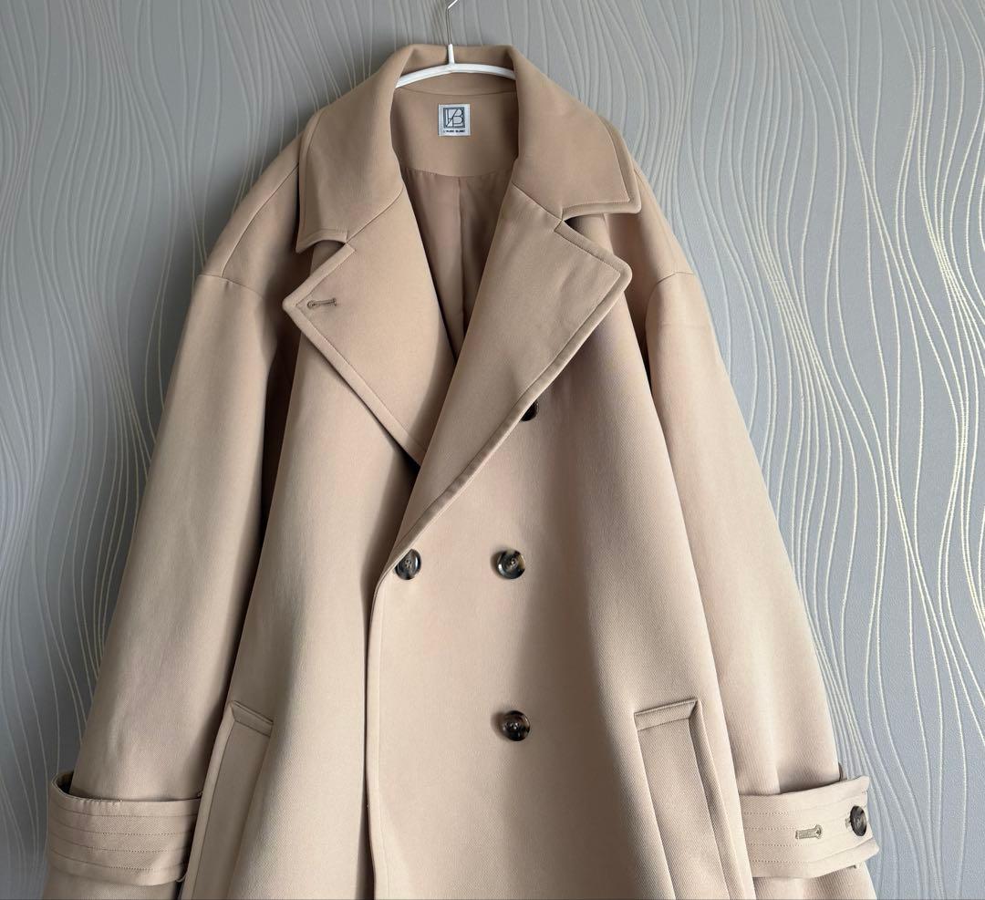 laubeblanc ローブブラン Wide belt Trench coat