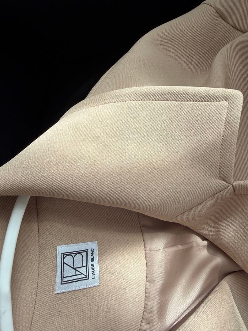 laubeblanc ローブブラン Wide belt Trench coat