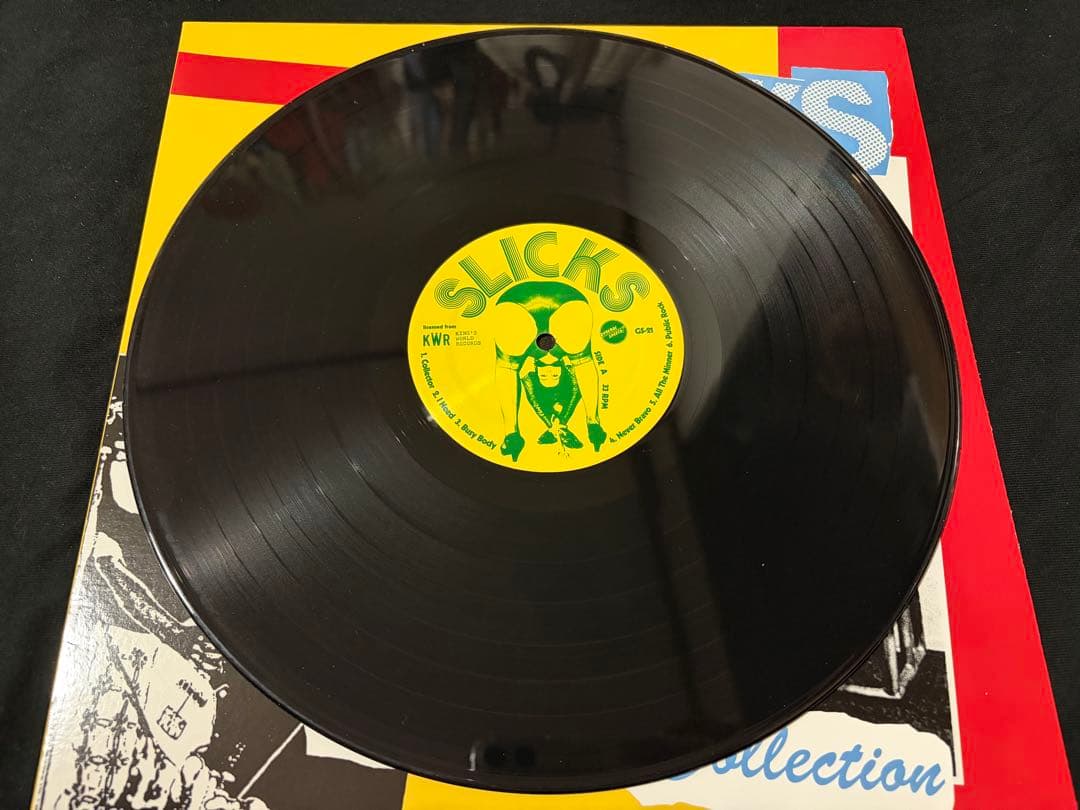SLICKS 限定LP punk swankys 九州パンク　パンク天国