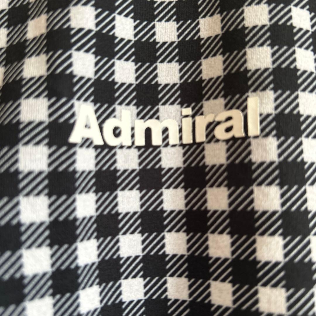 Admiral アドミラル　ウエア　テニス　M 新品　チェック柄紺色